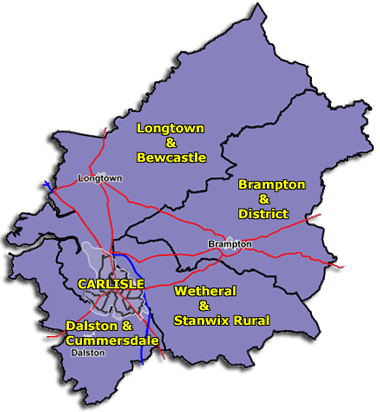 Carlisle Uk Map