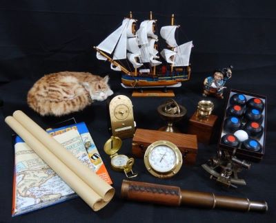 Image of contents in Explorers artefacts box