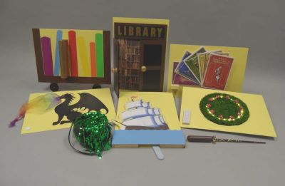Image of the contents of The Golden Book Bag Book
