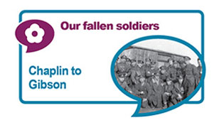 Our fallen soldiers - Chaplin to Gibson