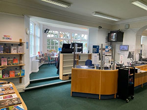 Windermere Library inside